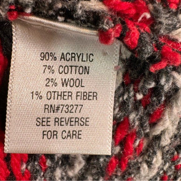 Vintage Knit Cotton Wool Blend Sweater - Medium - Picture 6 of 7